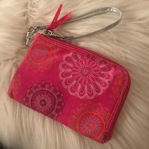 Thirty-One Pink Wristlet NWOT
